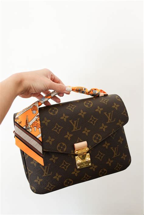 lv pochette metis with twilly hermes|pochette metis patterns authenticity.